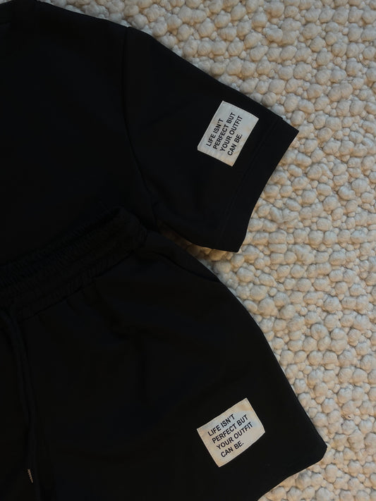 Comfy setje zwart
