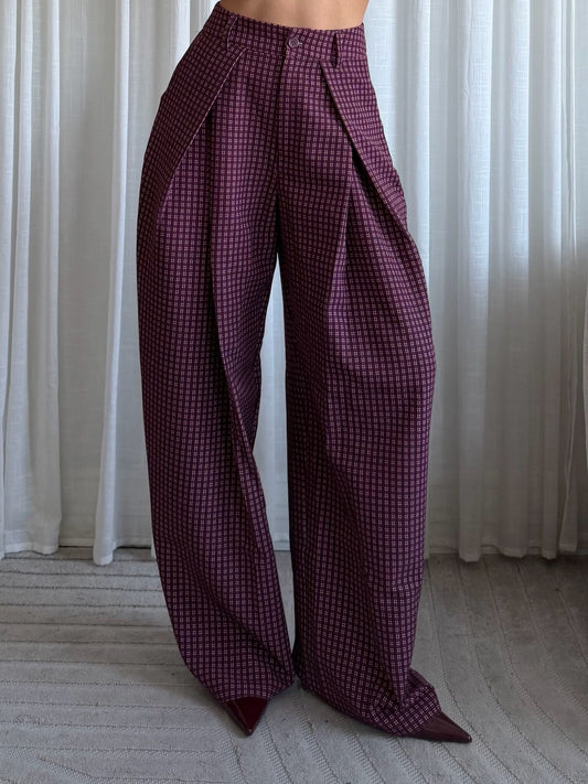 Bordeaux checker set