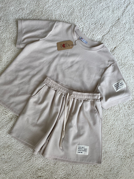 Comfy setje beige