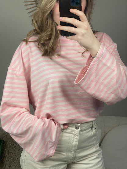 Lichtroze longsleeve