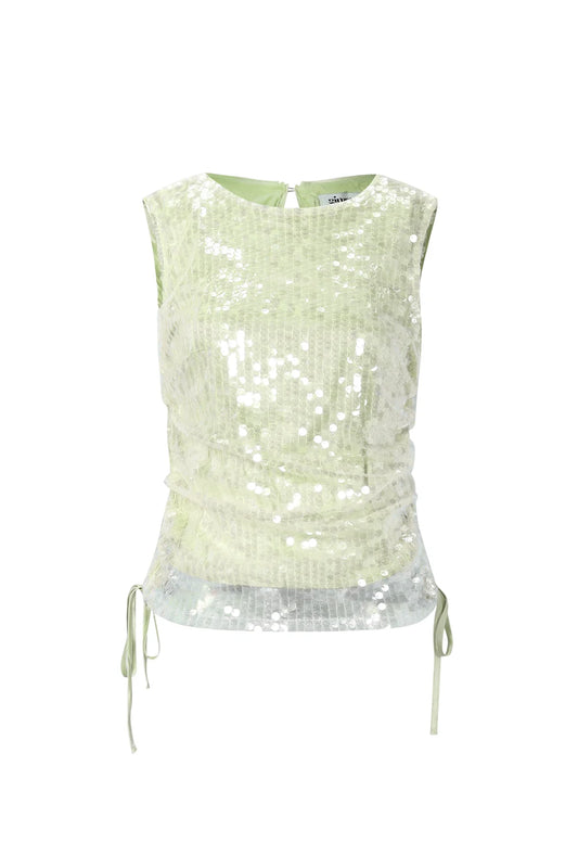 Nova glitter top