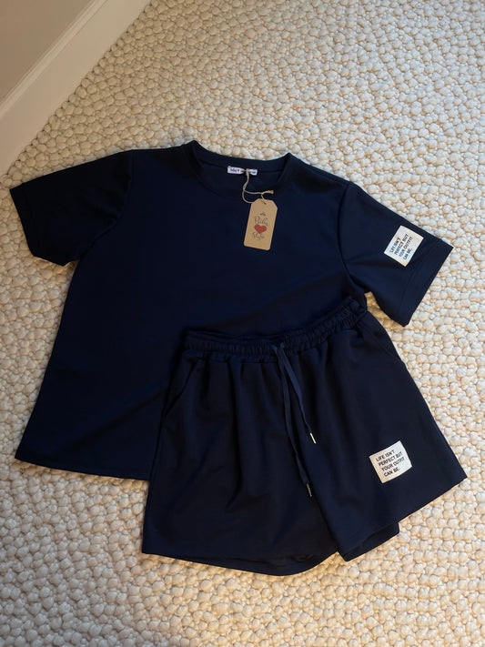 Comfy setje zwart