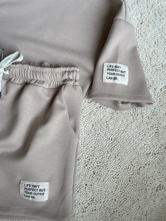 Comfy setje beige
