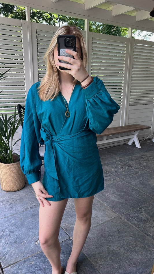 Playsuit turquoise