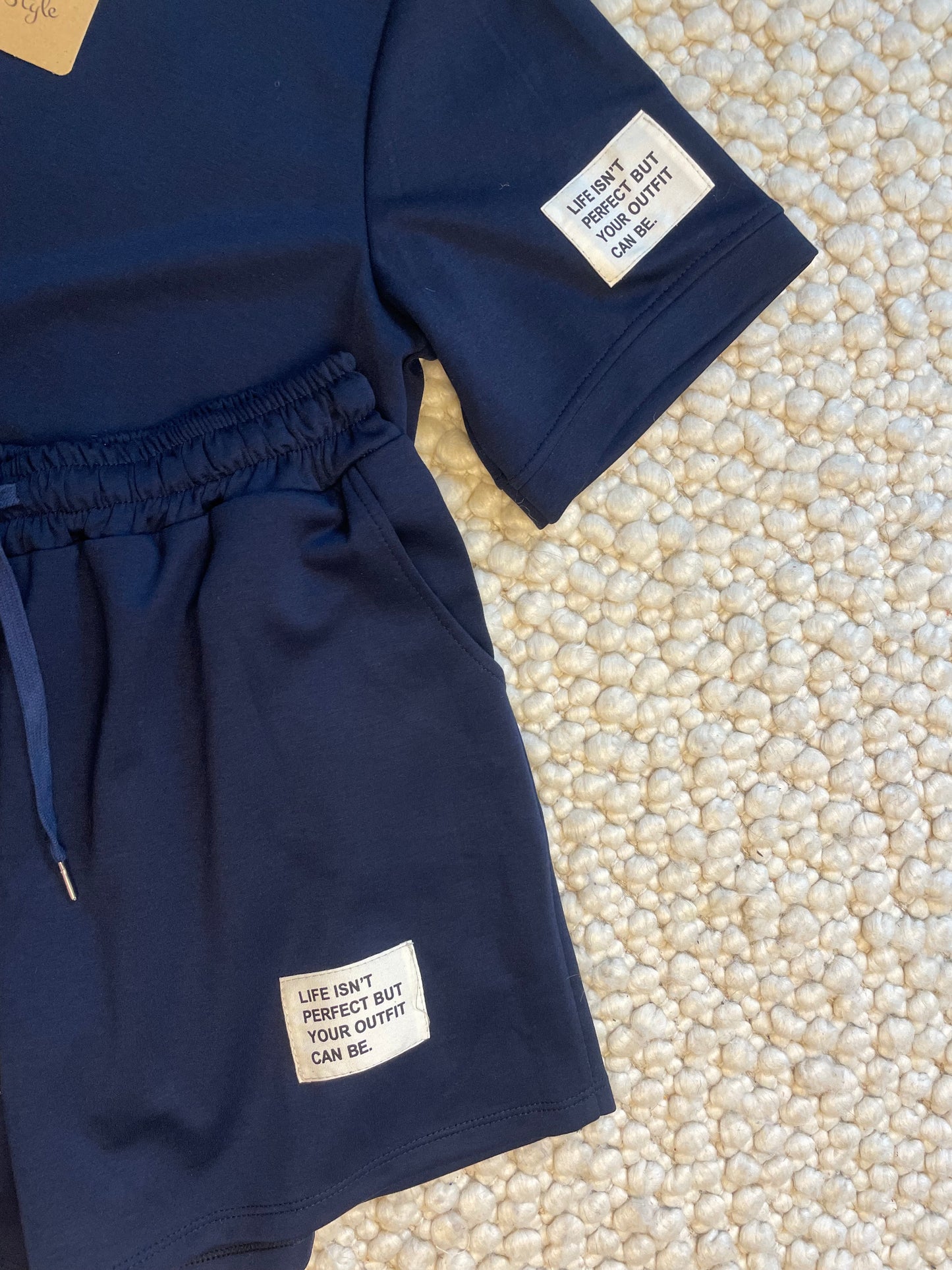 Comfy setje Navy