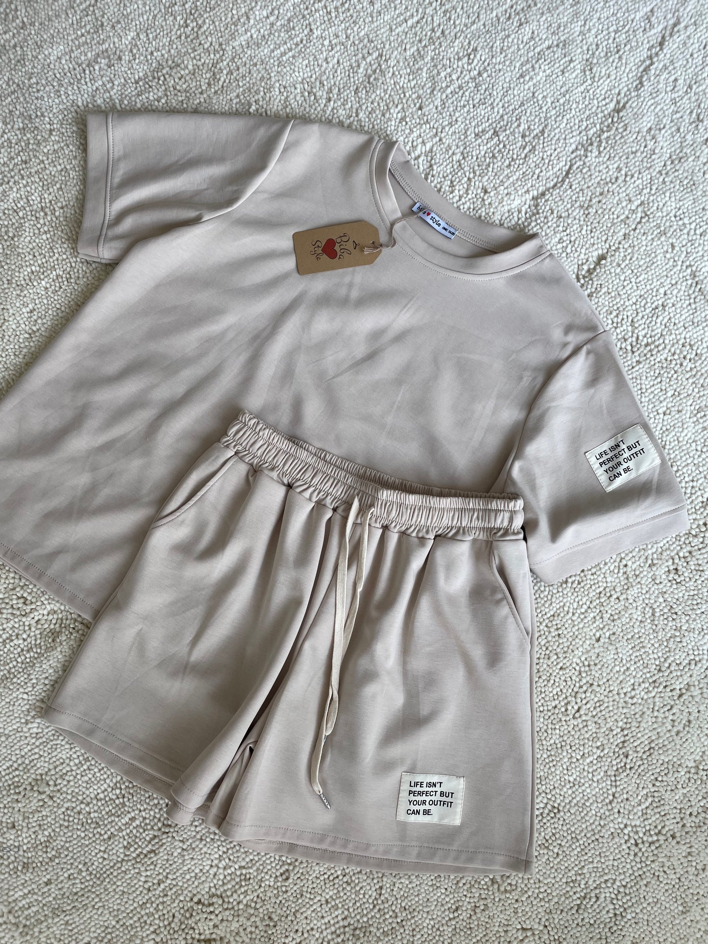 Comfy setje beige