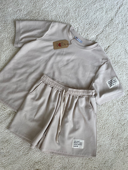 Comfy setje beige
