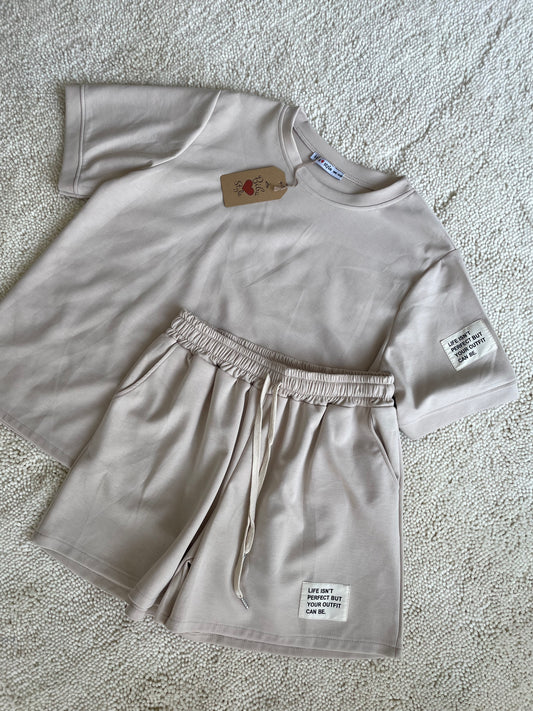 Comfy setje beige