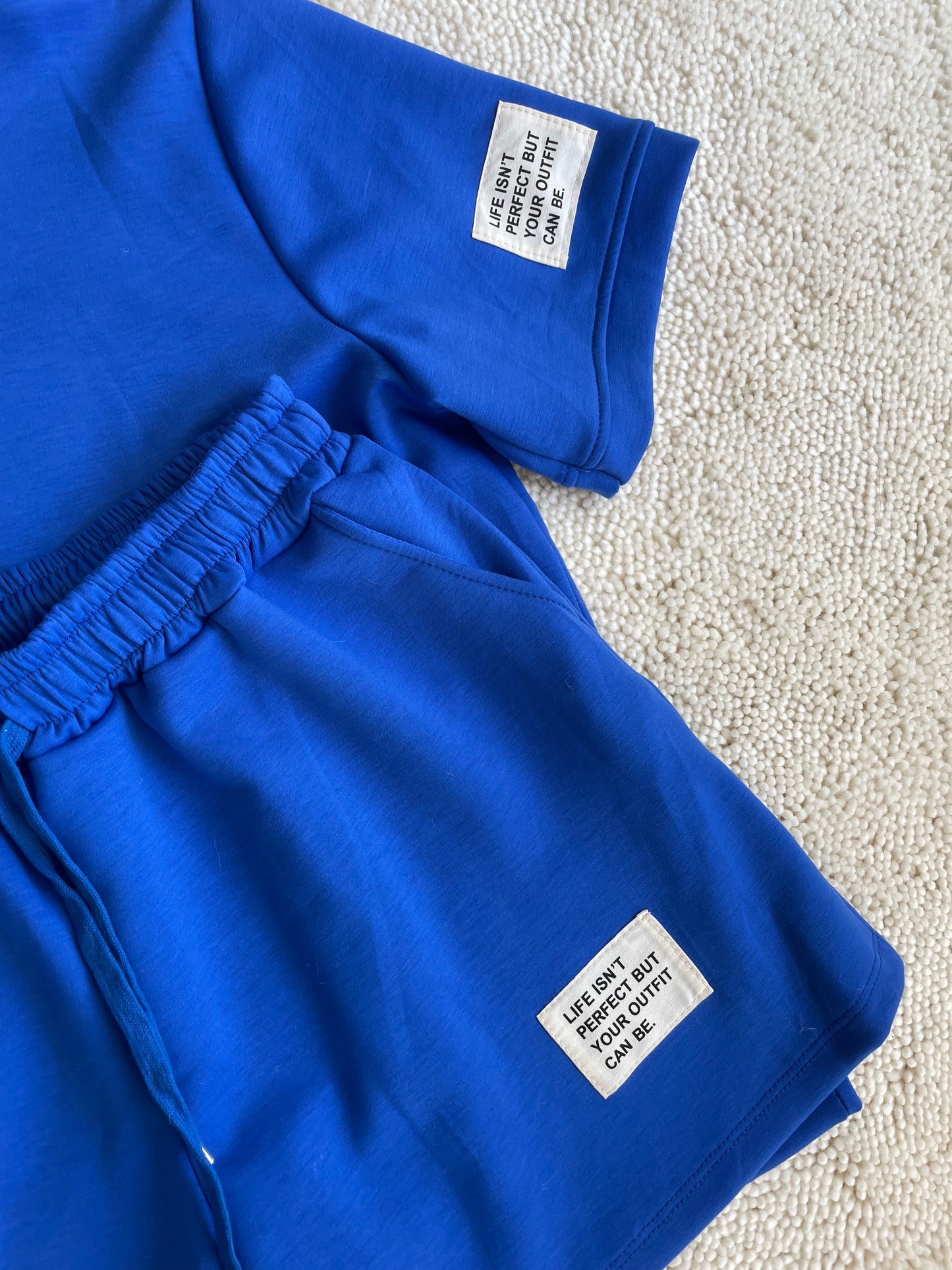 Comfy setje cobalt blauw