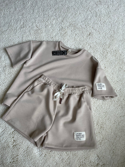 Comfy setje beige