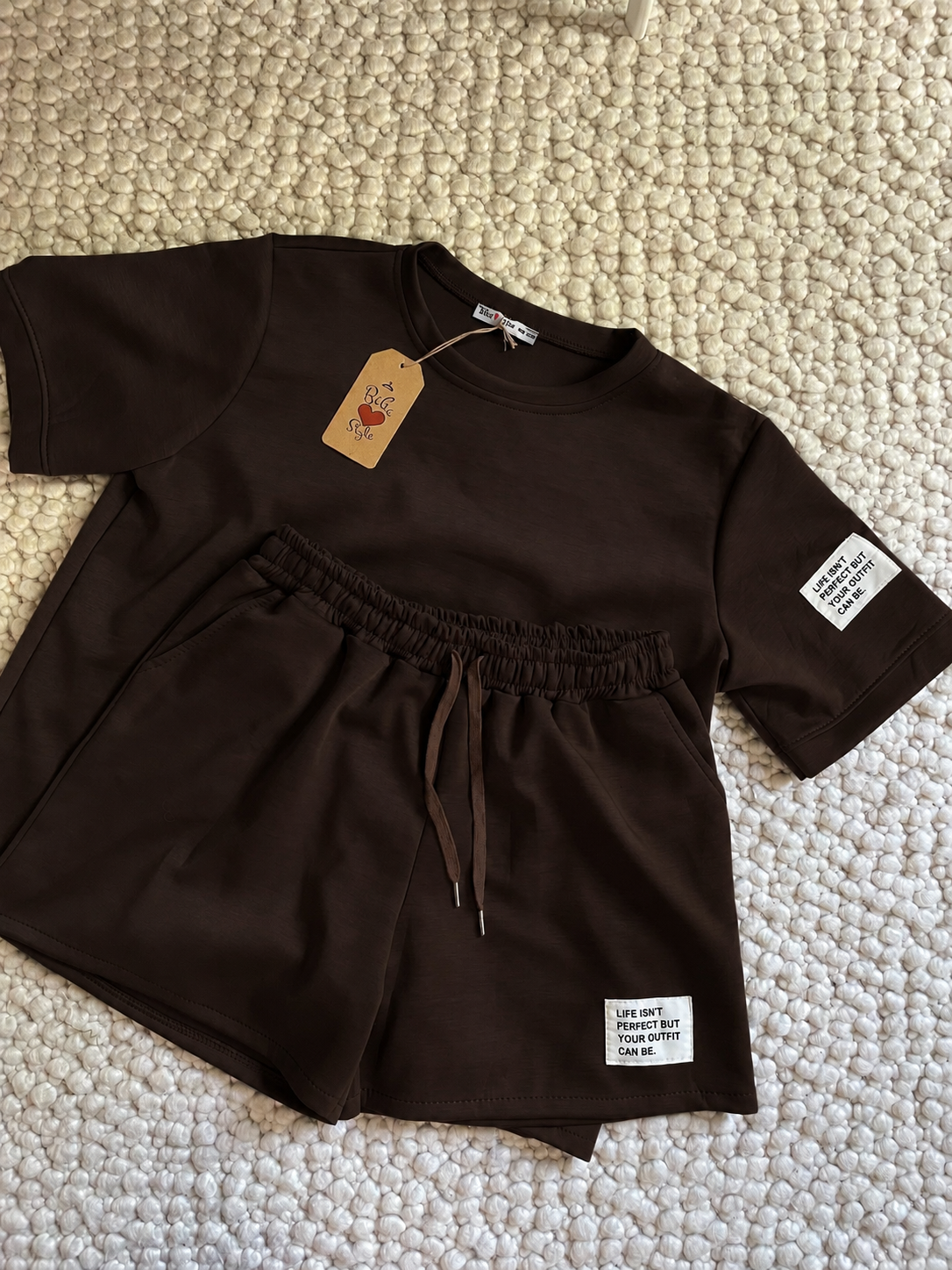 comfy set Brown