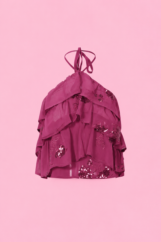 Mia fuschia top