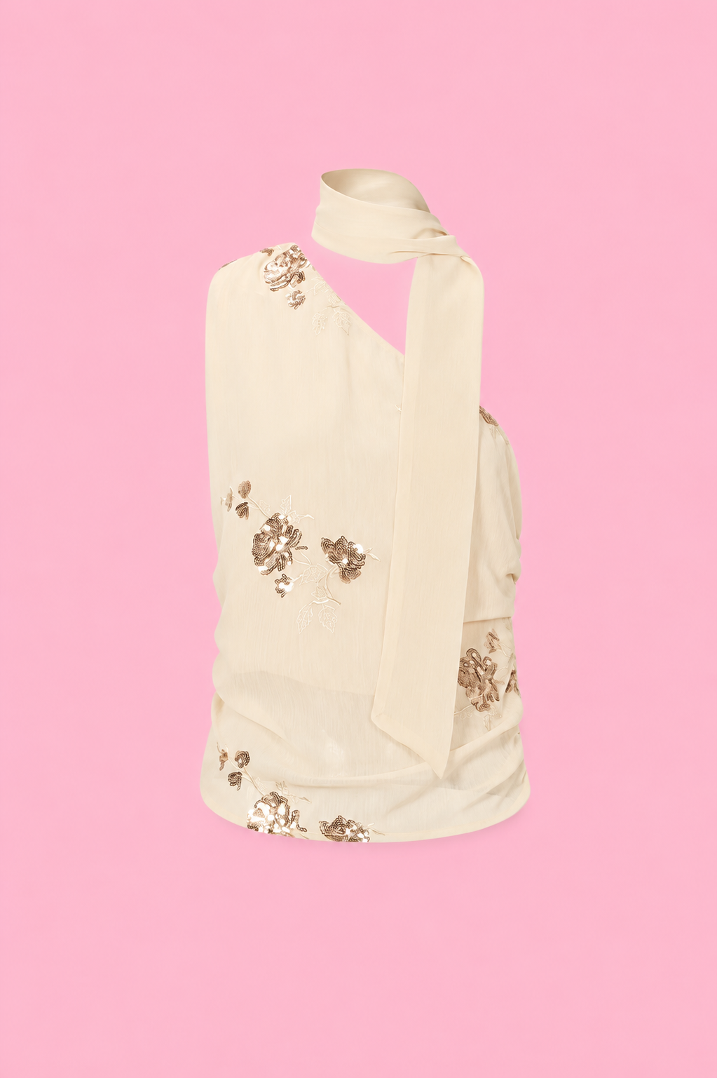 Ibiza summer top beige