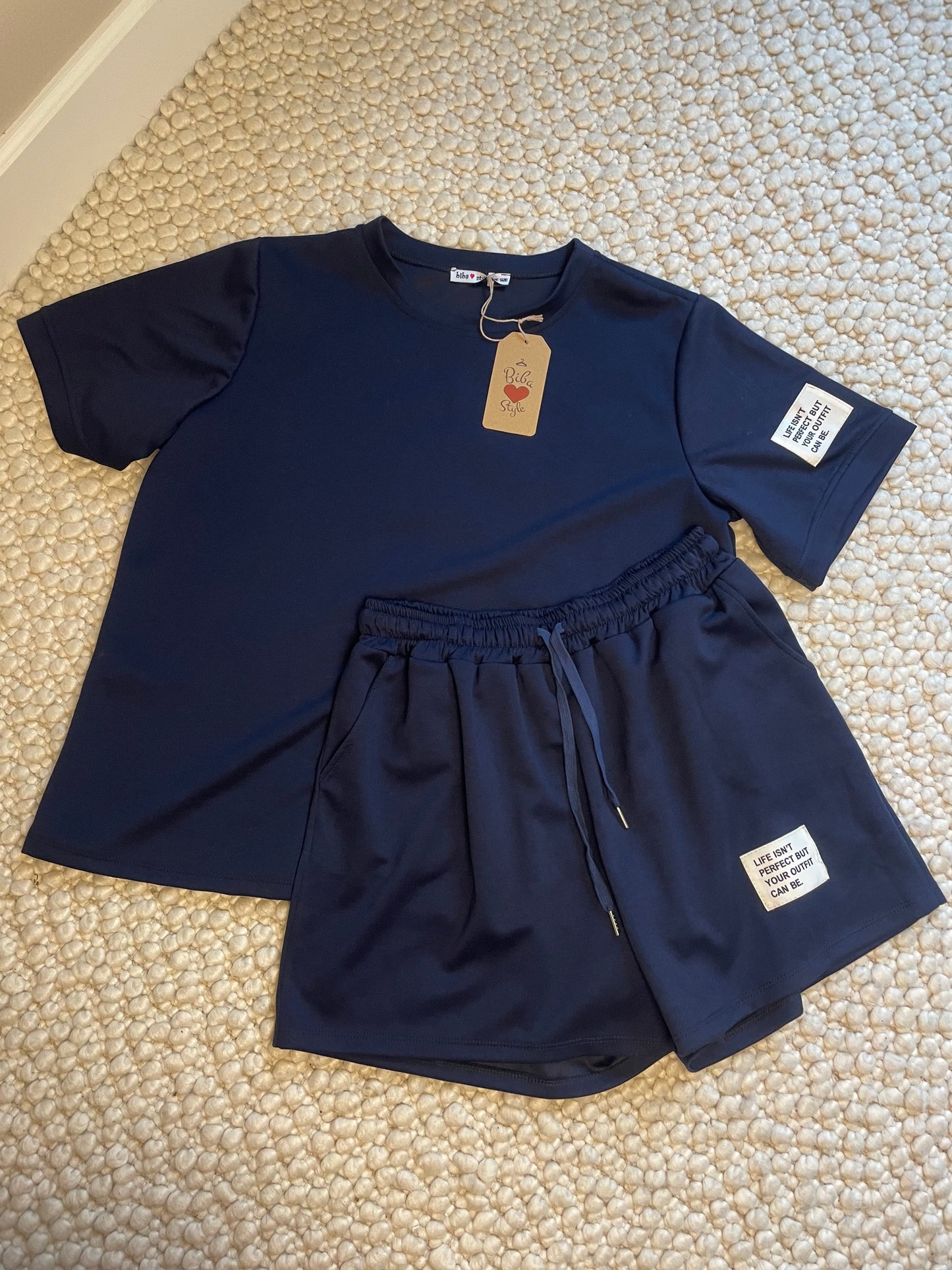 Comfy setje Navy