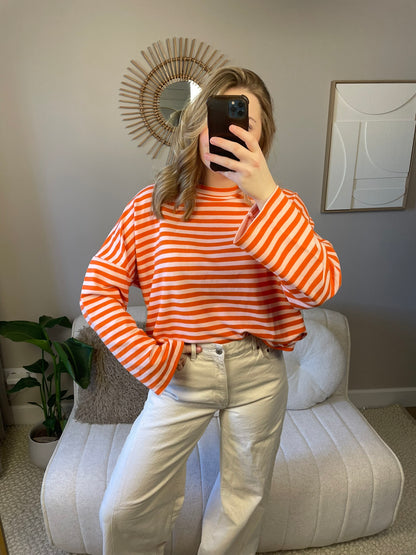 Oranje longsleeve
