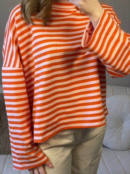 Oranje longsleeve